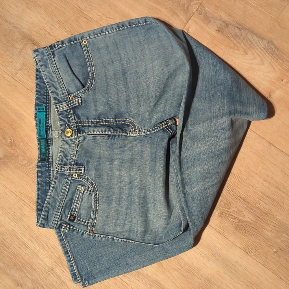 Rock &Roll Denim Men's Revover Slim Straight Jeans - Picture 3 of 6